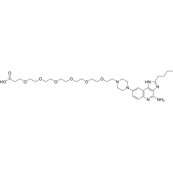 TLR7/8 agonist 4 hydroxy-PEG6-acid 2388520-23-6